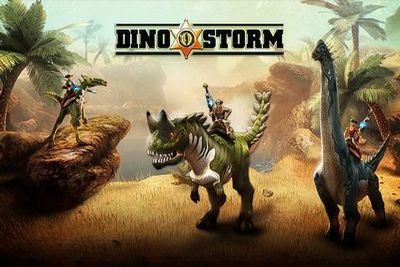 Играть бесплатно в Dino Storm