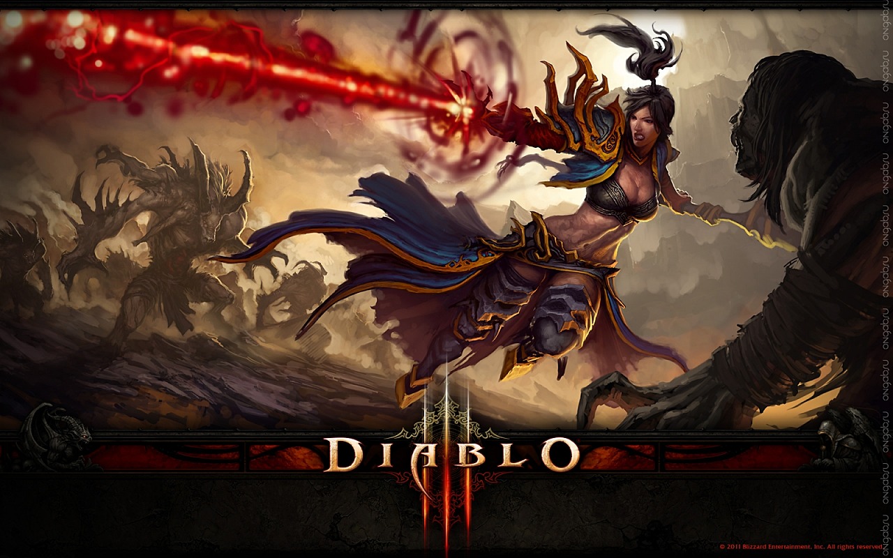 Скриншот Обои Diablo 3, wallpaper Diablo 3 #272485