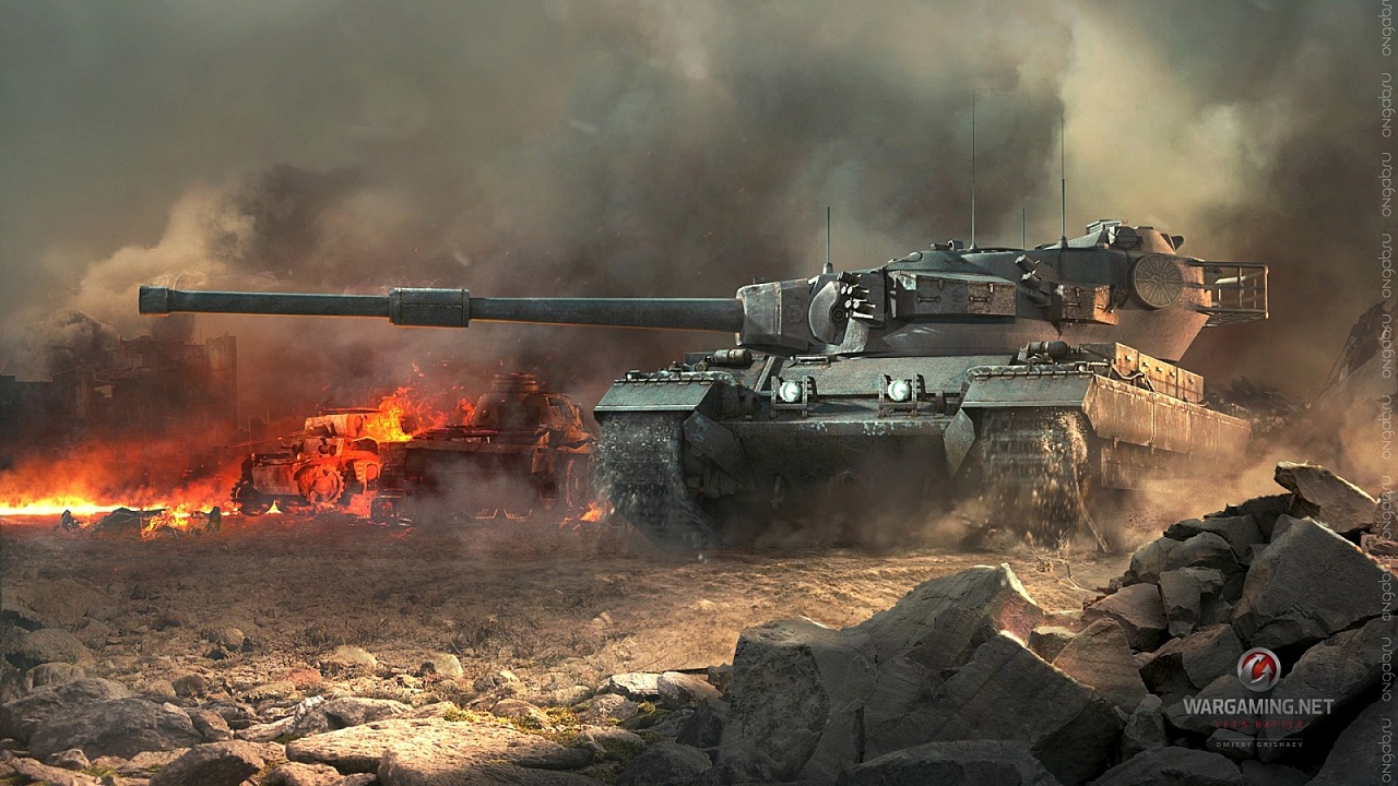 Скриншот HD обои World of Tanks