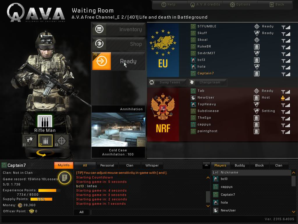 Скриншот AVA Online, Alliance of Valiant Arms